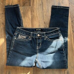4/$20🥳 ZCO girls embroidered jeans size 12